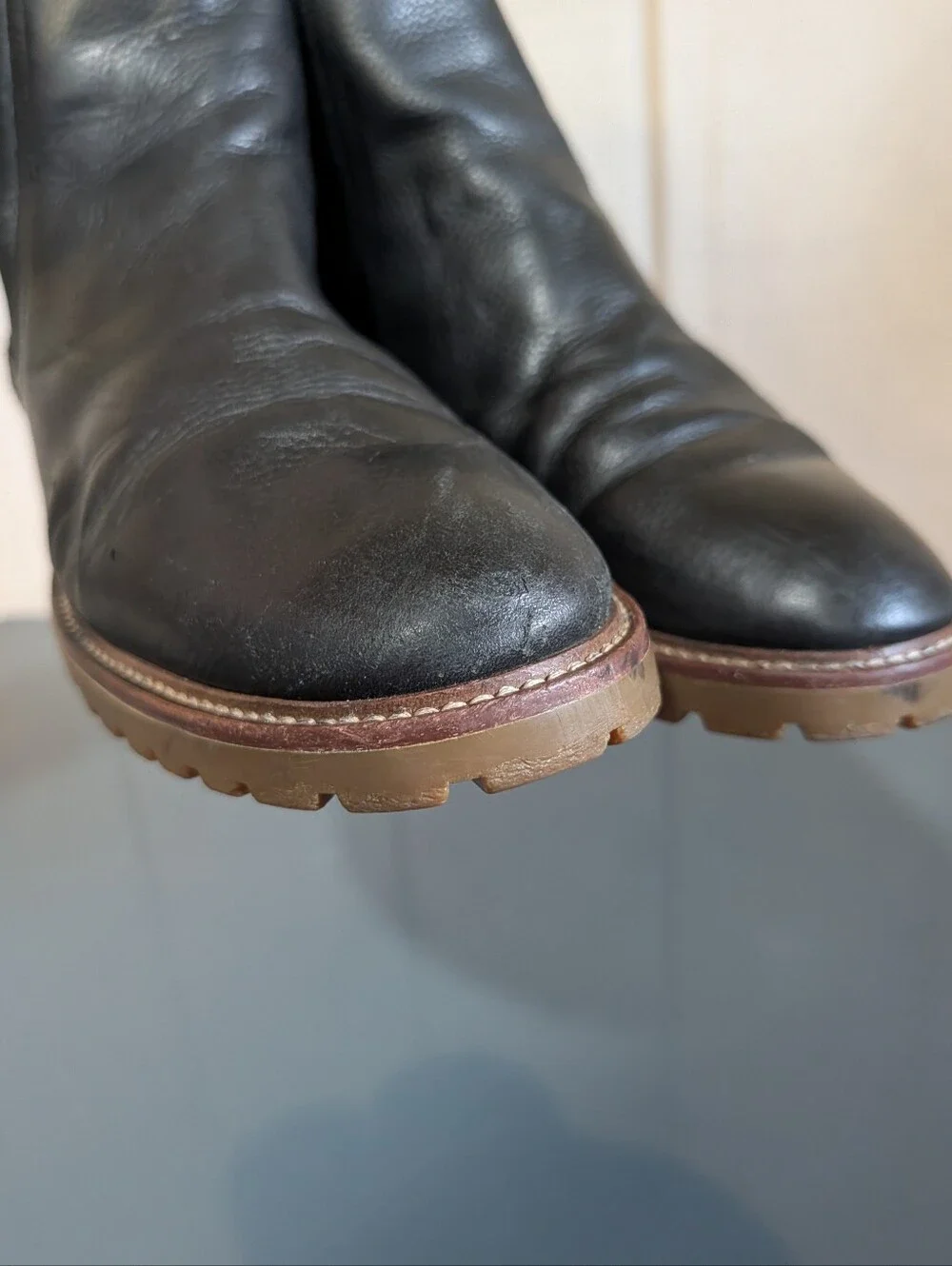 Banana Republic Tanner Black Leather Mens Chelsea Boot 8